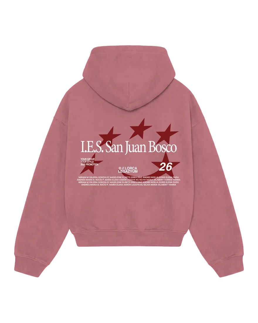 Sudadera personalizada del I.E.S. San Juan Bosco